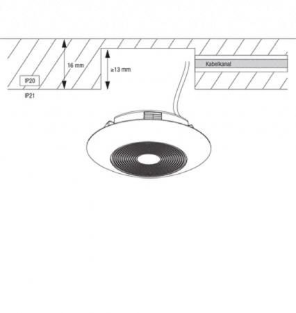 Osram Ledvance Downlight S 840 L80 AL 4000K