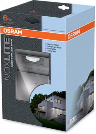 Osram NOXLITE LED Spot 8W mit Sensor - schwenkbare Outdoor-Wandleuchte