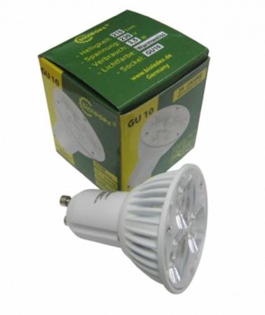 BIOLEDEX� TRES 3 x 1W HighPower GU10 LED-Strahler Warm Weiss