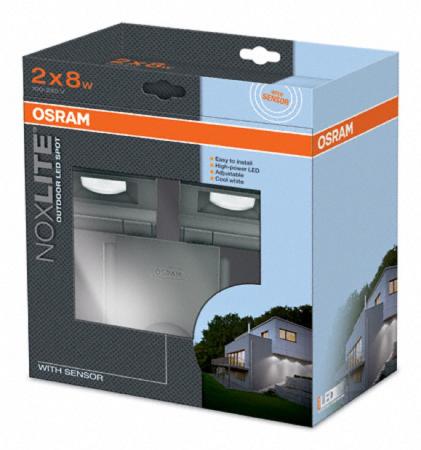 Osram NOXLITE LED Spot 2x8W Sensor