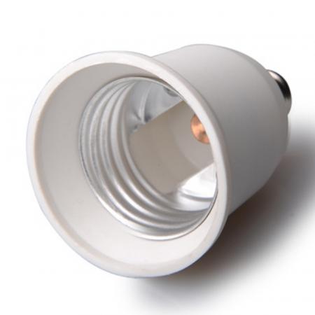 Lampen Adapter Sockel E14 auf Sockel E27
