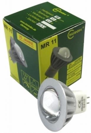 BIOLEDEX� 1 x 1,5W LED Spot MR11 Warmweiss