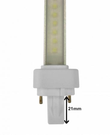 LED Lampe G24d-3 Tageslichtweiss PL-C 2-Pin