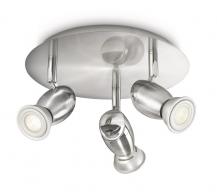 PHILIPS myLiving CHESTNUT 55693/17/16 LED 3er Deckenleuchte Deckenspot 3x4W, dreh- und schwenkbar, chrom