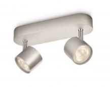 PHILIPS Cyl 56242/48/16 LED Wand- und Deckenleuchte 2x4W 460lm grau