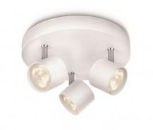 PHILIPS Cyl 56243/31/16 3er Rondell LED Deckenleuchte 3x4W 690lm weiss