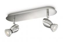 PHILIPS myLiving CHESTNUT 55692/17/16 LED 2er Wandspot 2x4W, dreh- und schwenkbar, chrom