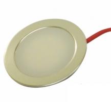 BIOLEDEX� 9 SMD LED Einbauspot - 12V 7mm flach Warmweiss