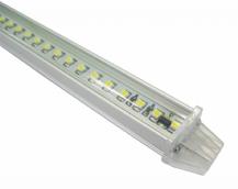 Aluminium LED Leiste 50cm Erweiterbar SMD Strip Warm Weiss