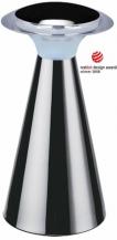 LED Design Tischlampe Mushroom chrom