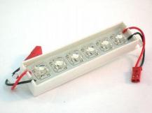 LED Modul mit 6 SuperFlux LEDs - Wei� und Wasserdicht