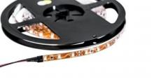 SMD LED Lichtleiste - Gelb Rolle 1m