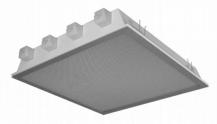 BIOLEDEX PRISMA Rasterleuchte f�r 60cm LED R�hren