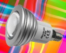 RGB LED Strahler E14 - Multicolor Farbwechsel mit Fernbedienung