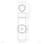 Preview: EVN Zweiflammige Wandanbauleuchte, IP65 104100A