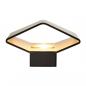 Preview: Up&down Wandlampe CARISO modern & futuristisch anmutend in schwarz/gold von SLV inkl.warme LED 151710