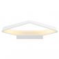 Preview: Extravaganter Blickfang an der Wand futuristisches Design SLV 151741 BIG CARISO LED Wandleuchte in weiß