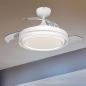 Preview: OSRAM Ceiling Fan Poniente 1060 mm 66W CCT Deckenventilator mit LED-Licht und Fernbedienung