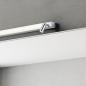 Preview: 60cm Helestra NERO LED Wandleuchte Chrom – Spiegelleuchte mit umschaltbarer Lichtfarbe und schwenkbaren Strahlern
