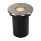 Preview: SLV 233520 DASAR LED HV Bodeneinbauleuchte Strahler rund  Edelstahl warmweiss IP67