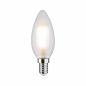 Preview: Paulmann 28613 LED Fil Kerze 470lm E14 2700K matt dim 5W