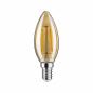 Preview: Paulmann E14  28705 LED Vintage Kerze 430lm 4.7W goldfarbenes gemütliches Licht für Kronleuchter