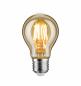 Preview: Paulmann 28715 LED Lampe E27 6.5W gold 2500K extra warmes Licht 680lm wie 50W