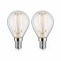 Preview: Paulmann 28857 Klare Filament E14 LED Tropfen 7W warmweiß