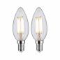 Preview: Paulmann 28916 Filament LED Kerze E14 modern 4,8W neutralweiß Matt