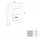 Preview: Hager witty plus XVL122SLM 22 kW Wallbox Typ 2S mit Lastmanagement