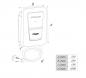Preview: Hager witty one XVR111C 11 kW Wallbox mit Ladekabel Typ 2 6,5 m RFID