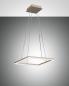 Preview: FABAS LUCE FAB-3394-40-225-01 Bard LED Pendelleuchte 42x42cm 39W 3000K Gold edelmatt Smartluce
