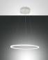 Preview: FABAS LUCE FAB-3508-40-102-01 Giotto LED Pendelleuchte Ø60cm 36W Warmweiß Weiß dimmbar Smartluce