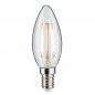 Preview: Paulmann 28683 LED Filament Kerze E14 2.6W wie 25W klar 2700K