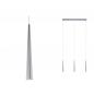 Preview: Paulmann 70930 Gutta Pendelleuchte LED 3x7W Alu