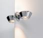 Preview: Regenbogen up&down LED Wandleuchte Sabik dimmbar Spritzwasserschutz Chrom Paulmann 70947
