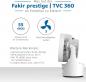 Preview: Fakir prestige TVC 360 Tischventilator weiß/schwarz