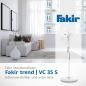 Preview: Fakir SDA 6958009 Standventilator VC 35 S in Weiß 3 Stufen, Timer, höhenverstellbar