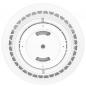 Preview: Radium LED Aufbauleuchte Star 28-36W 4680lm 3000/4000/6000K CCT Ø450mm IP54 IK10