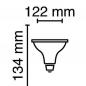 Preview: RADIUM E27 LED Strahler Essence PAR38 12,5W wie 120W 15° 2700K warmweißes Licht IP65