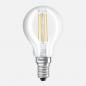 Preview: Radium LED Star Tropfenform Filament 3,4W wie 40W 470lm 2700K E14 Warmweiß 300° klar dimmbar