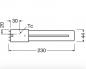 Preview: Radium LED Essence Long RL-LONG18 840/2G11 UN LED-Kompaktlampe 8W 4000K Neutralweiß