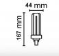Preview: Radium LED Essence Trio RL-TRIO42 840/GX24d/GX24q-4 LED-Kompaktlampe GX24d 20W 4000K Neutralweiß KVG und 230 V