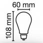Preview: Radium LED Essence Klassik A Filament 10,5W wie 100W, 1521lm, 2700K warmweiß, E27, klar, 330°, nicht dimmbar, Art.-Nr. 44120801