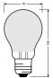 Preview: Radium LED Essence Klassik A 18W wie 150W 2452lm 4000K E27 Neutralweiß 330° matt