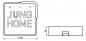 Preview: JUNG HOME Smart Gateway, Bluetooth Mesh, LAN, App-Steuerung, Repeaterfunktion, Eurostecker, BT S GATEWAY