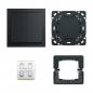 Preview: Busch-Jaeger 6716/03 UJ-885 Smart Switch 3-fach Komplettset 4-fach Funk Zigbee schwarz matt future® linear 2CKA006710A0021