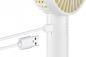 Preview: UNOLD 86620 Breezy II Handventilator weiß/gelb