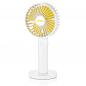 Preview: UNOLD 86620 Breezy II Handventilator weiß/gelb