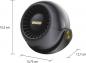 Preview: UNOLD Breezy Bowl Akku-Ventilator schwarz